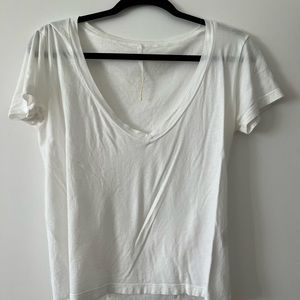 Are You Am I basic white tee